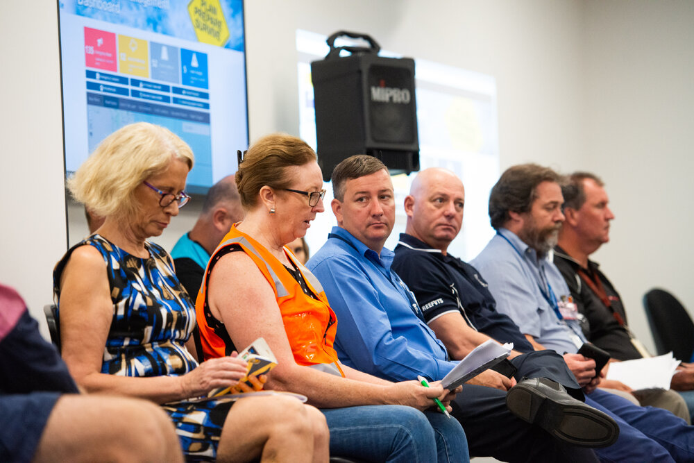 Committee members, Disaster Committee Meeting, 2019.