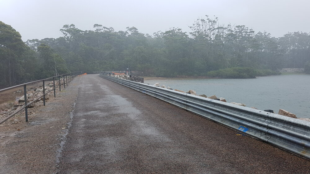 Paluma Dam looking over the Service Road, Paluma, 2019.