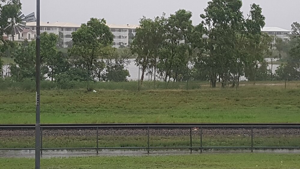 The Lakes, Townsville water height, 2019