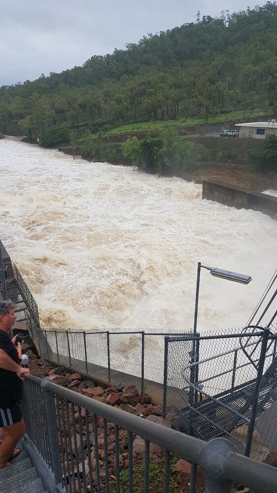 Townsville Dam Spillway, 2019 Townsville City Council