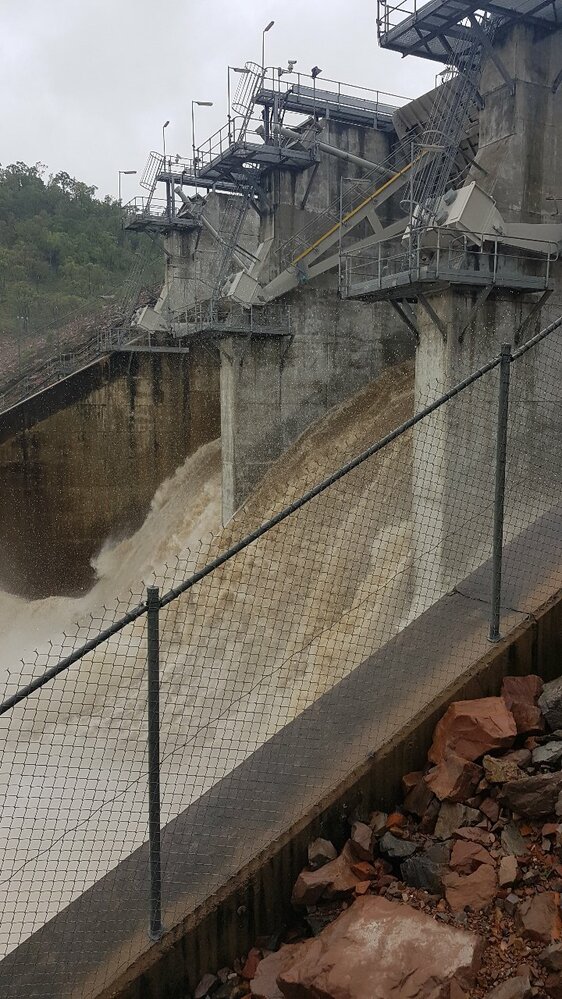Townsville Dam Spillway, 2019 Townsville City Council