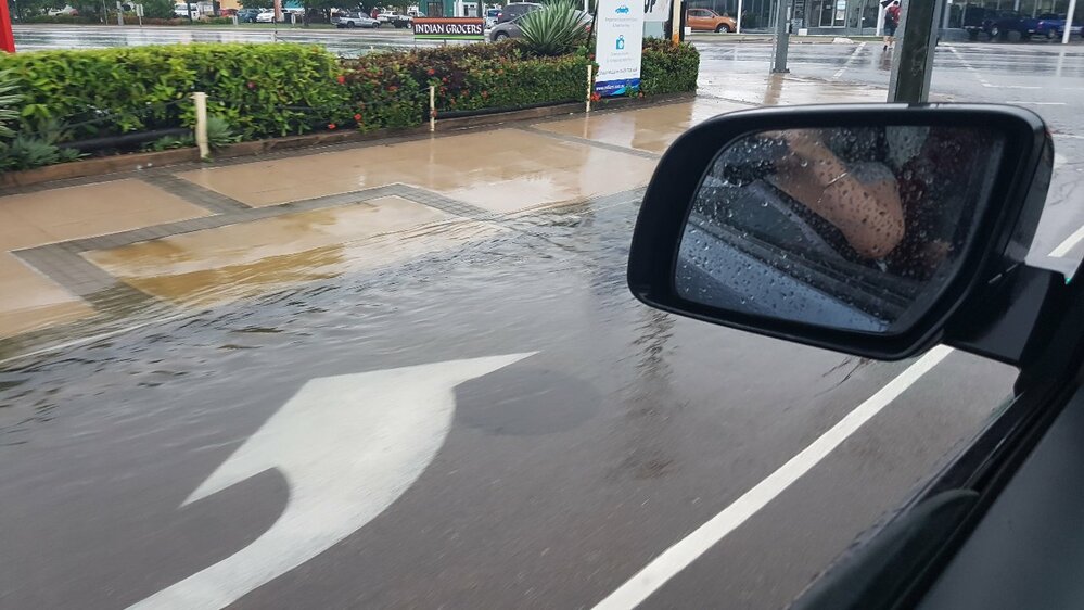 Charlotte Street Flooding, Corner Charlotte and Ross River Road, 2019