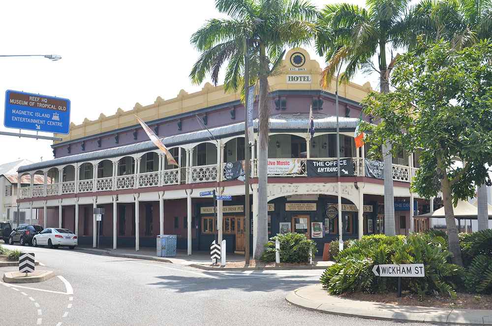 Molly Malone's Irish Pub, formerly Tattersalls, Flinders Street east, Townsville, 22 November 2017