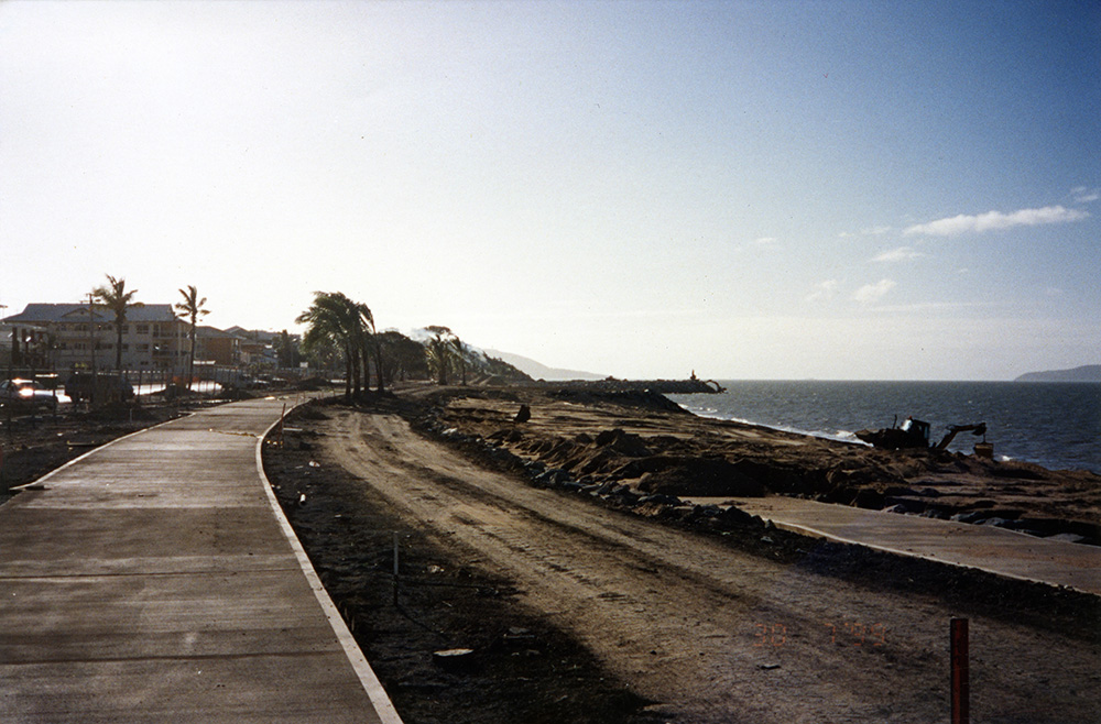 Work in progress on the strand redevelopment, Townsville, 30 June 1999