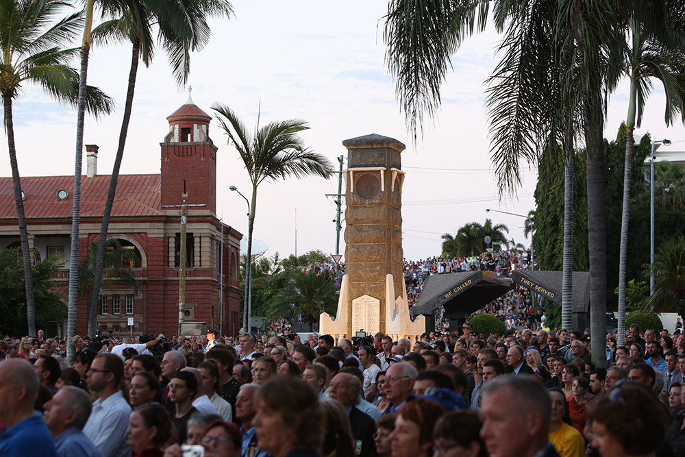 ANZAC Day commemoration, Townsville, 25 April 2013