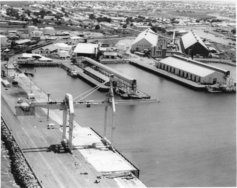 Container crane, Townsville Harbour, South Townsville, Townsville