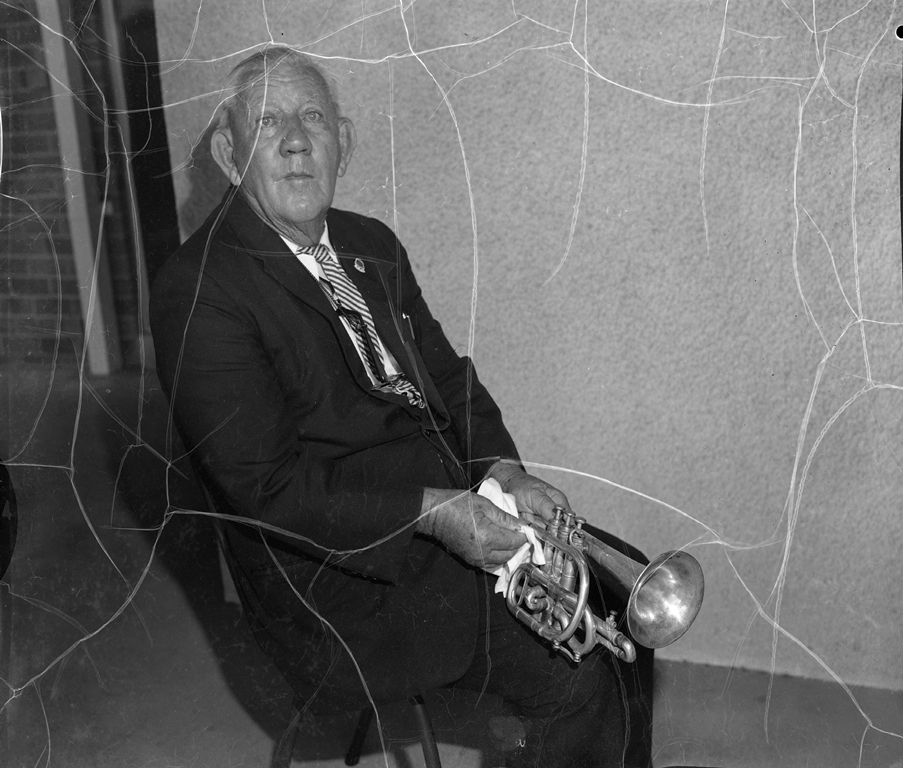 Jack Pirie, RSL bandsman, Townsville, 1973