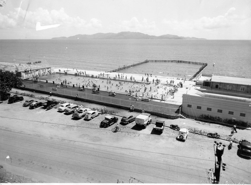 Tobruk Memorial Baths on the Strand, Townsville 