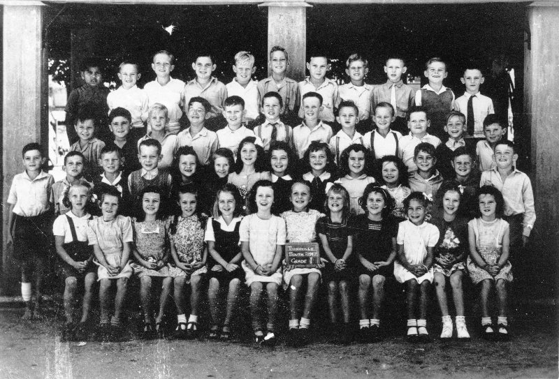 Class photograph, Grade 1, South Townsville school, 1947 