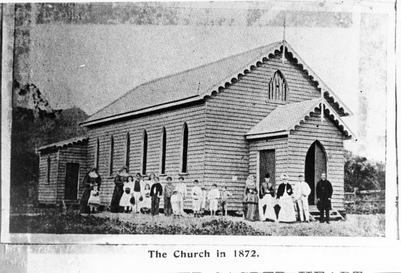 St. Joseph's Church, the Strand, Townsville, 1872 
