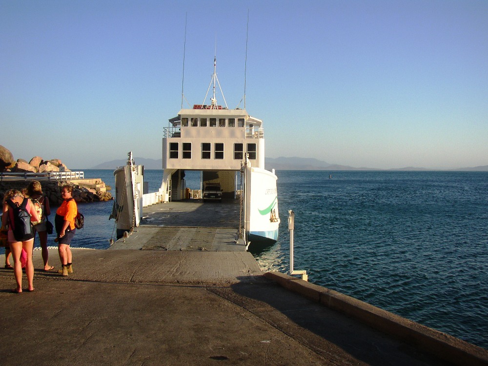 [Riverside Marine vehicle ferry, Captain Roberts, at Arcadia]