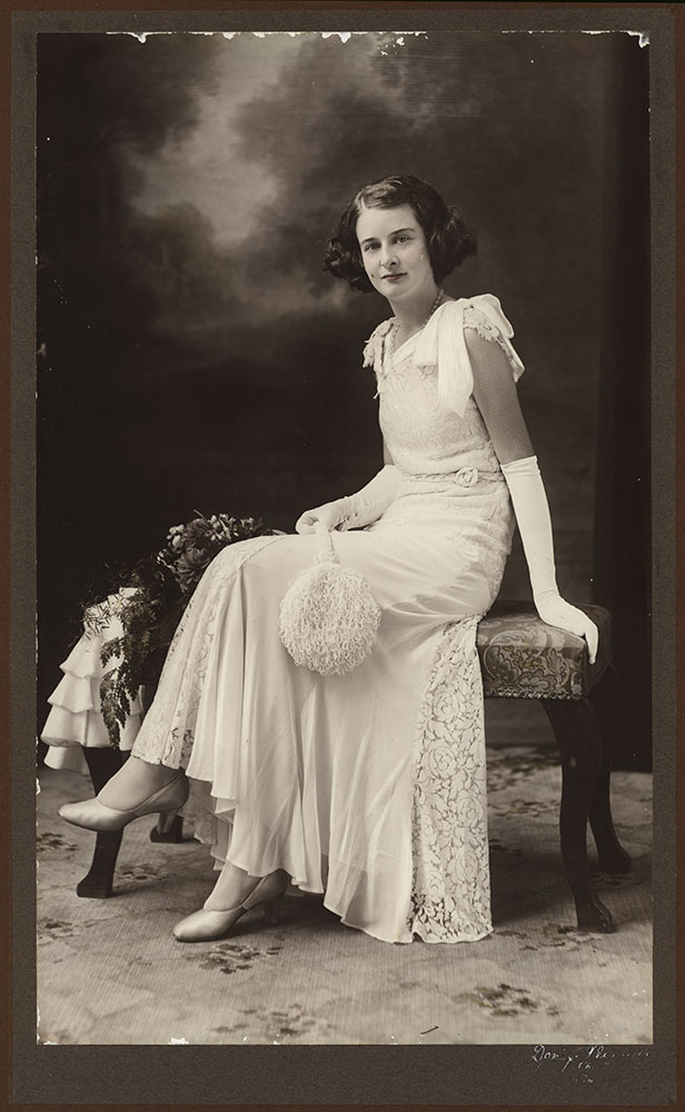 Portrait of an unidentified young lady, Townsville, 1930's