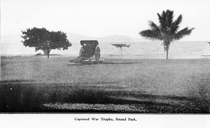 World War I war trophy, Anzac Park, the Strand, Townsville