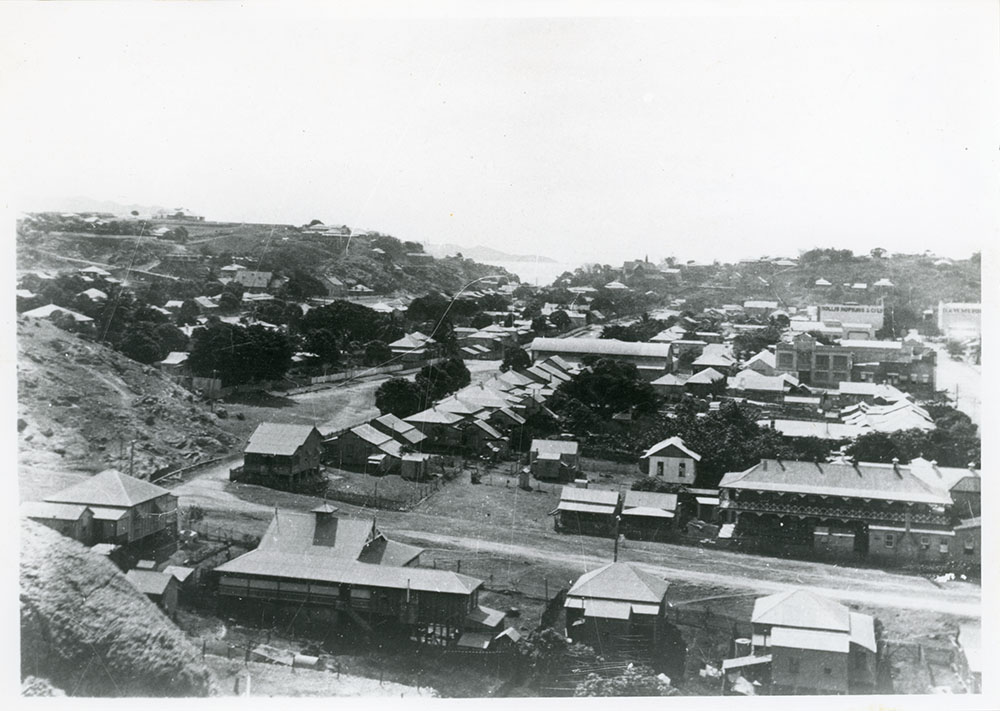 Scully House and Peoples Palace, Blackwood Street, Townsville, 1913