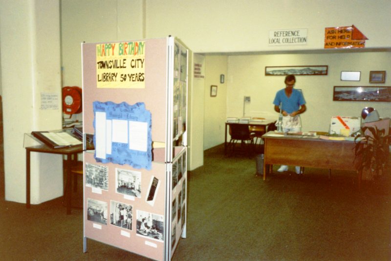 [50th birthday celebrations, City Library, Townsville Municipal Library Service, 1988] 