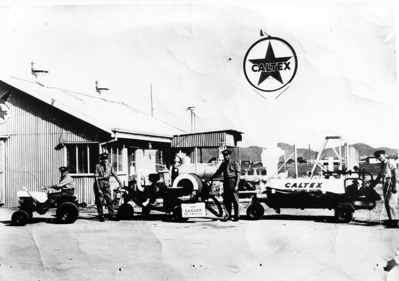 The first jet fuel depot at Garbutt airport, Townsville. 