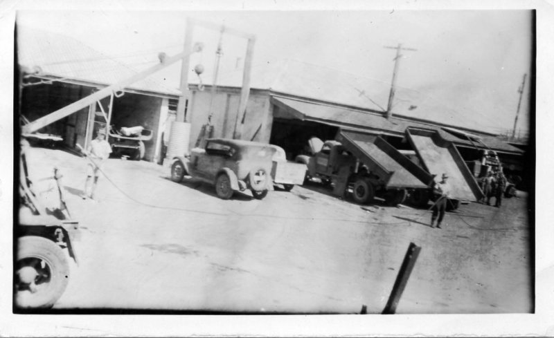 Townsville City Council workshop, Ogden Street, Townsville, ca.1948. 