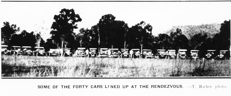 RACQ hamper picnic, Town Common, Townsville, 1927 
