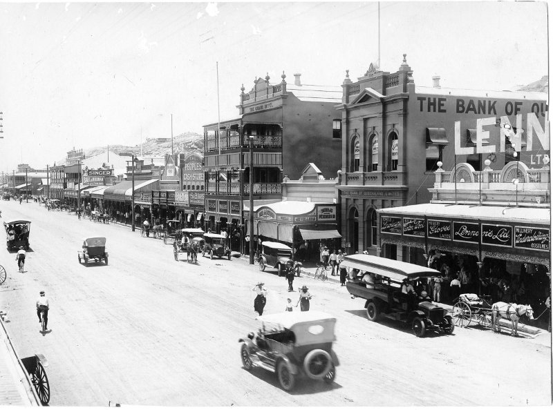 Flinders Street and Stokes Street intersection, Townsville, 1912