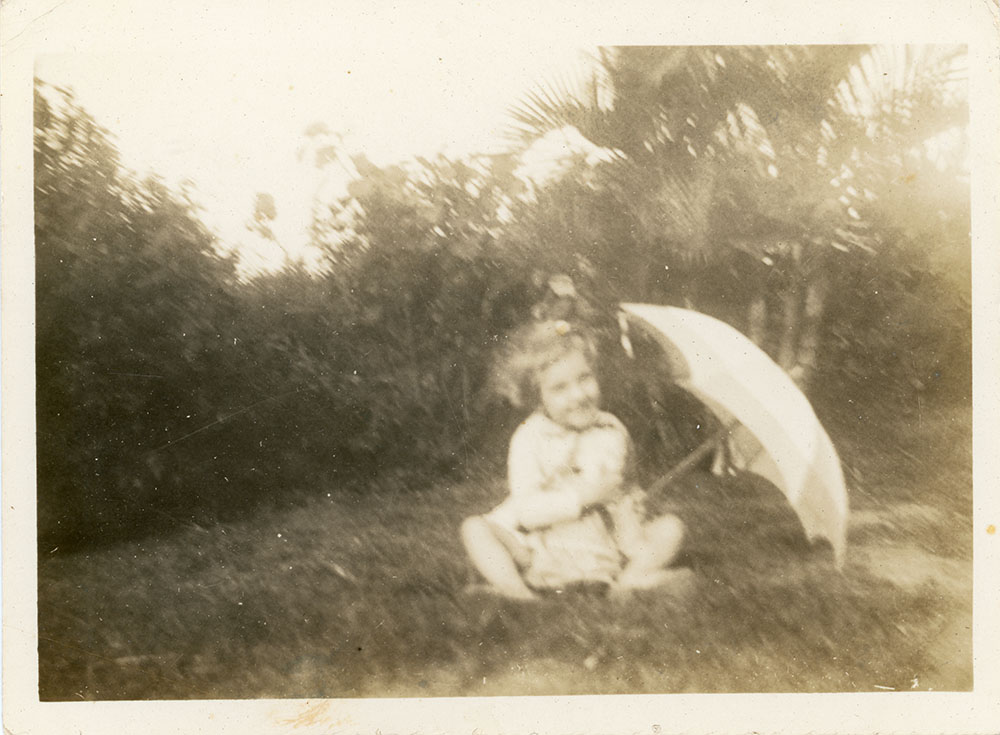 Family photograph from the Quelch Forno collection : Beryl, June '36