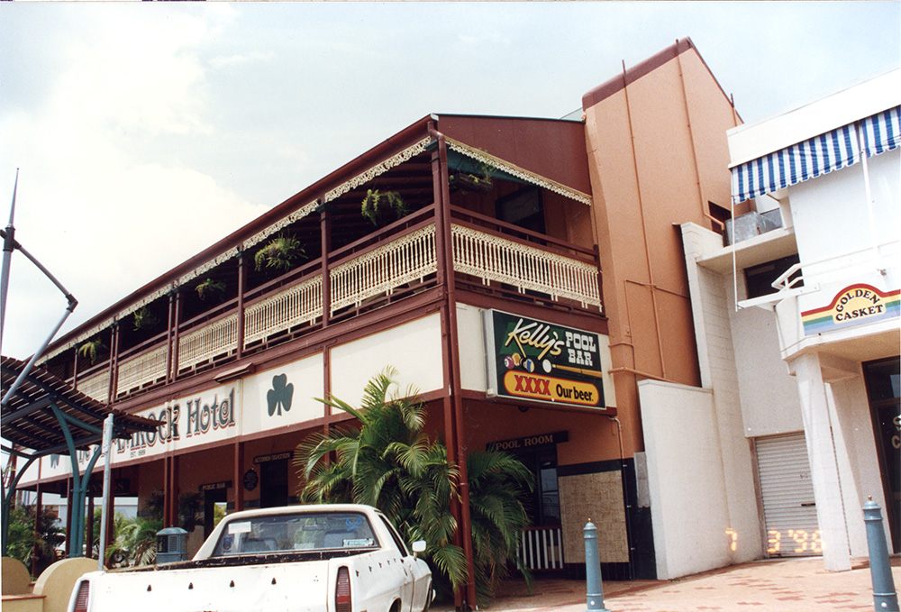 Painting and roof vents, the Shamrock Hotel: 1996 non-residential grants / Townsville City Council