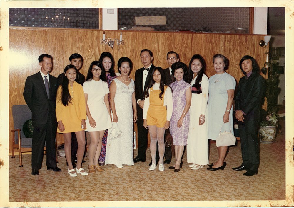 The wedding of Philip Leong and Betty Hoo Man, 1971