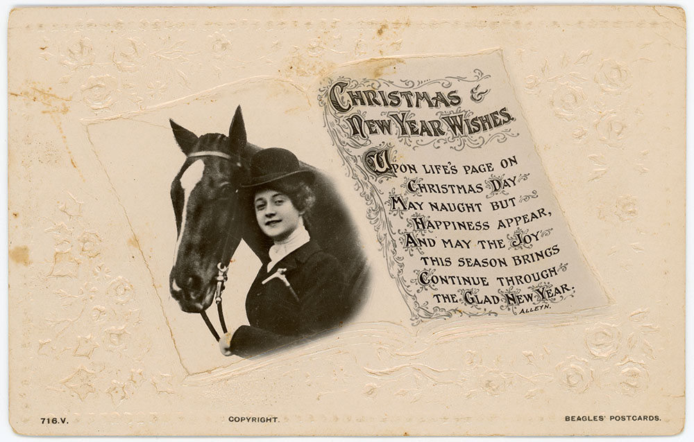 Christmas card from the Quelch Forno collection