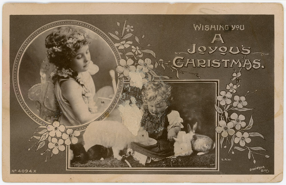 Christmas card from the Quelch Forno collection