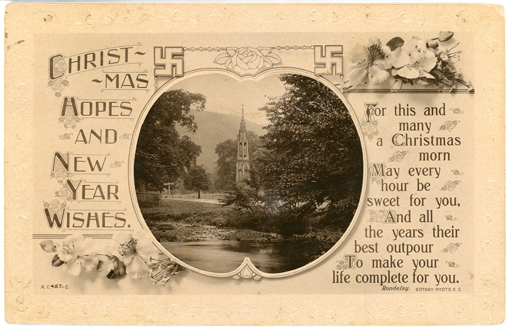 Christmas and New Year greeting card from the Quelch Forno collection