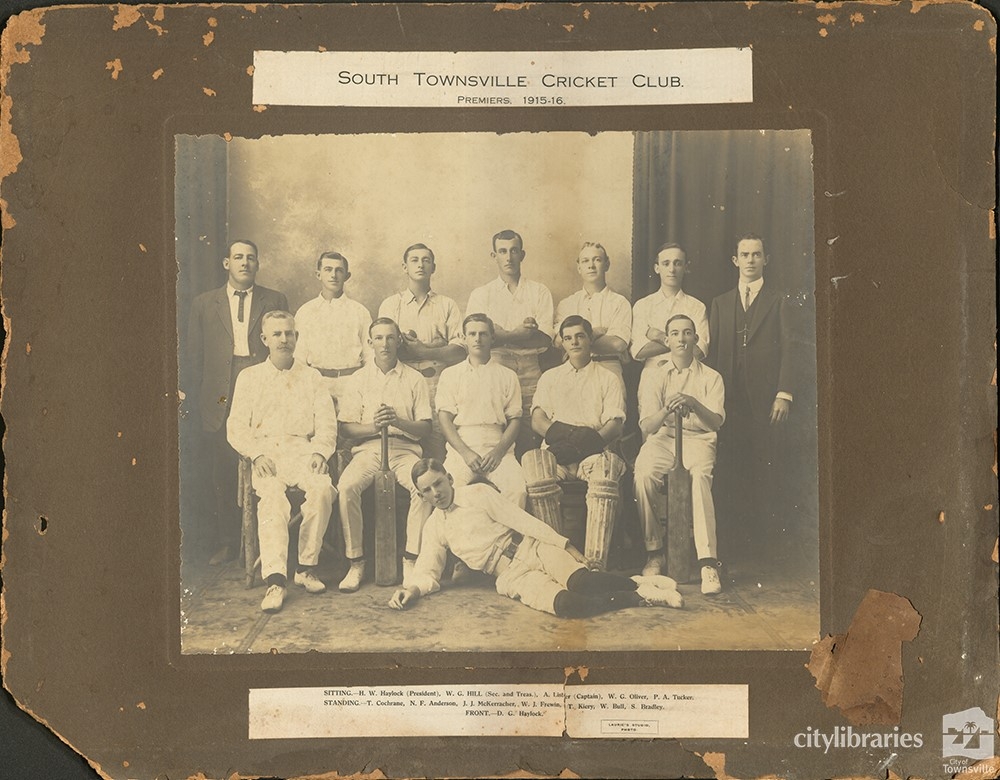 South Townsville Cricket Club, Premiers 1915-16