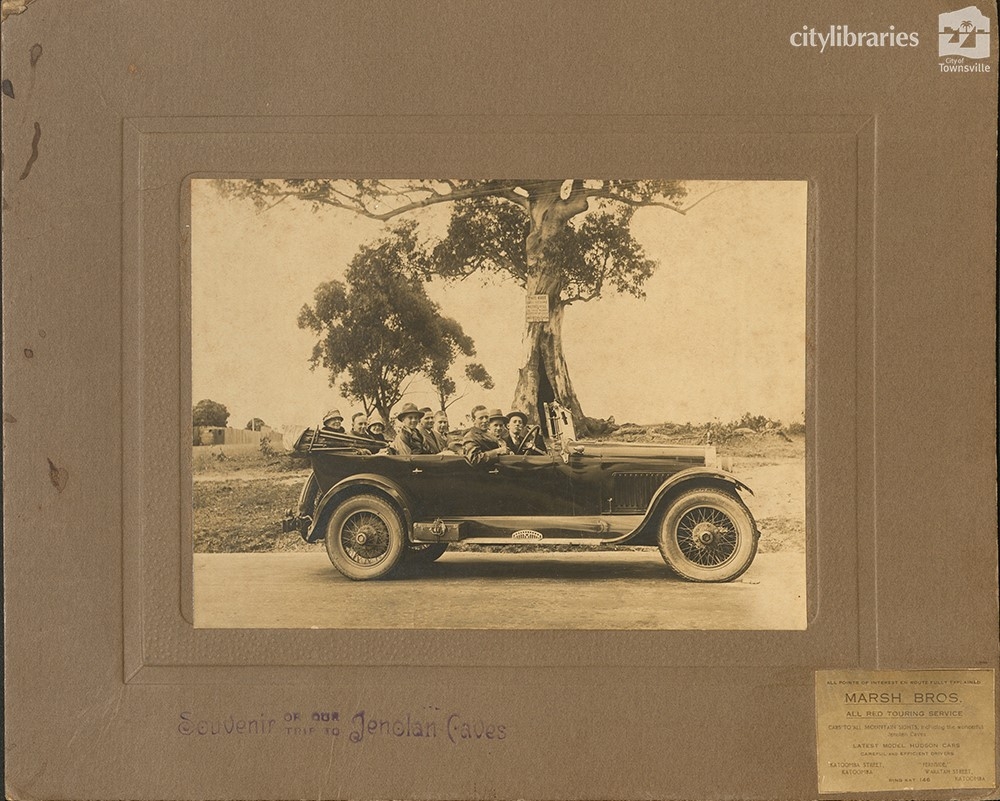 Sailing trip, "Souvenir of our trip to Jenolan Caves"