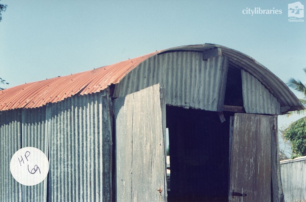 Tin shed, Ahearne Street, Hermit Park, Townsville, ca. 1993