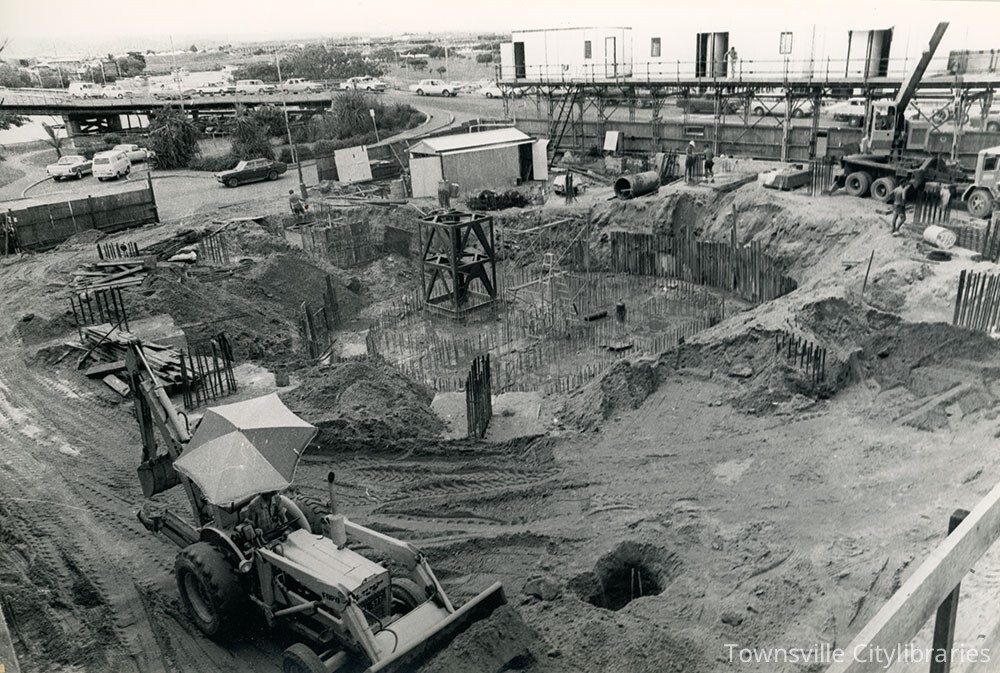 Hotel Townsville foundations, Townsville, 1974