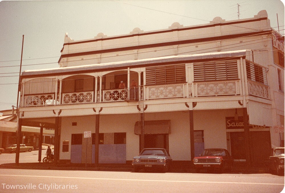 Tattersall's Hotel, Flinders Street, Townsville, 1981