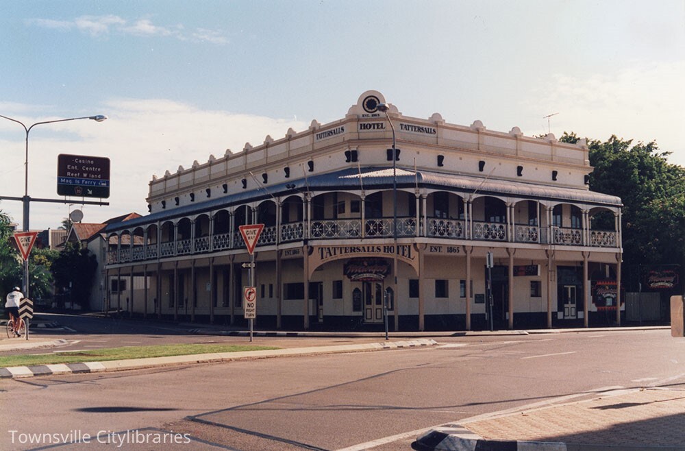 Tattersall's Hotel, Flinders Street, Townsville, 1995