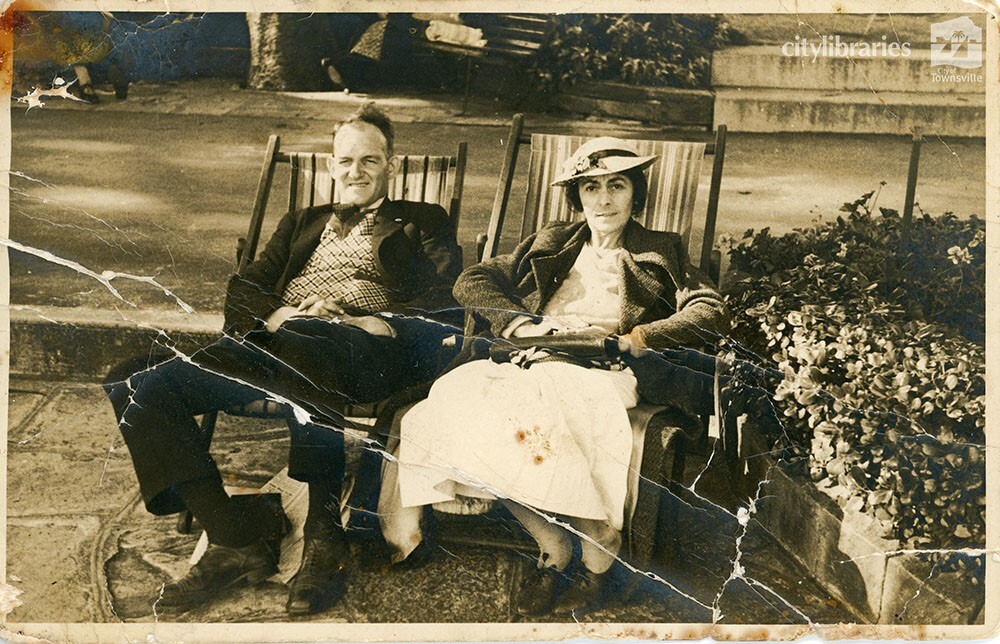 Ruben Blakely and Bessie Hillman, Townsville, n.d