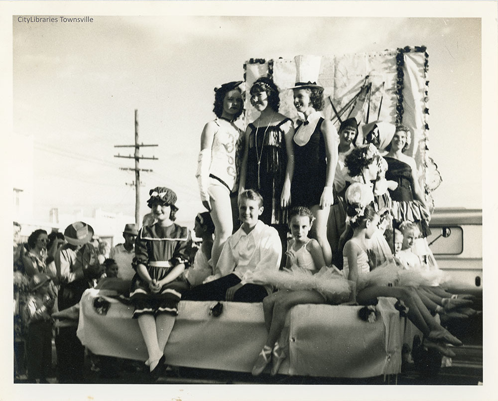 Centenary procession, Charters Towers Road, Townsville, 1964