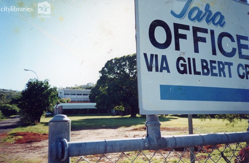 Signage for TARA (Therapeutic Adolescent Residential Assessment) Unit, Townsville, ca. 1995