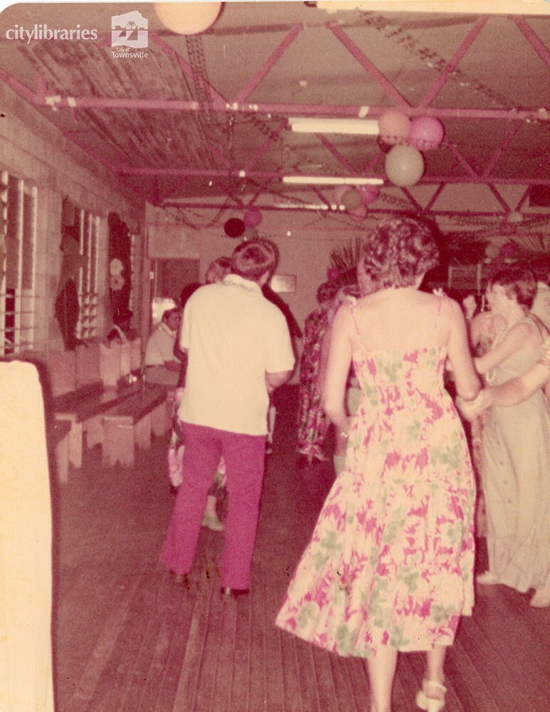 Dancefloor at Carramar Children's Home staff Easter Party, 17 March 1970
