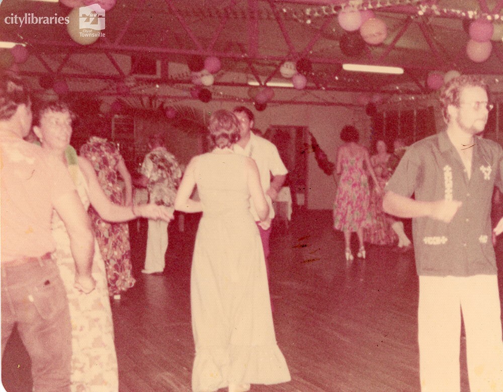 Dancefloor at Carramar Children's Home staff Easter Party, 17 March 1970