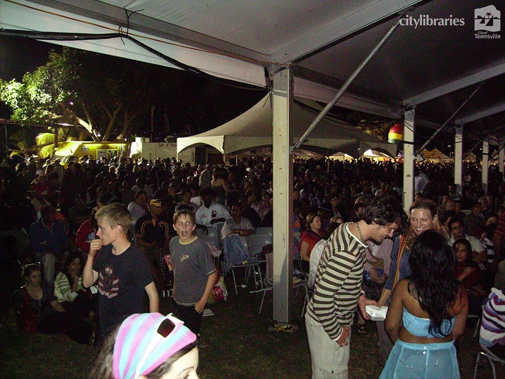 Audience at Cultural Fest, Strand Park, Townsville, 18 August 2007