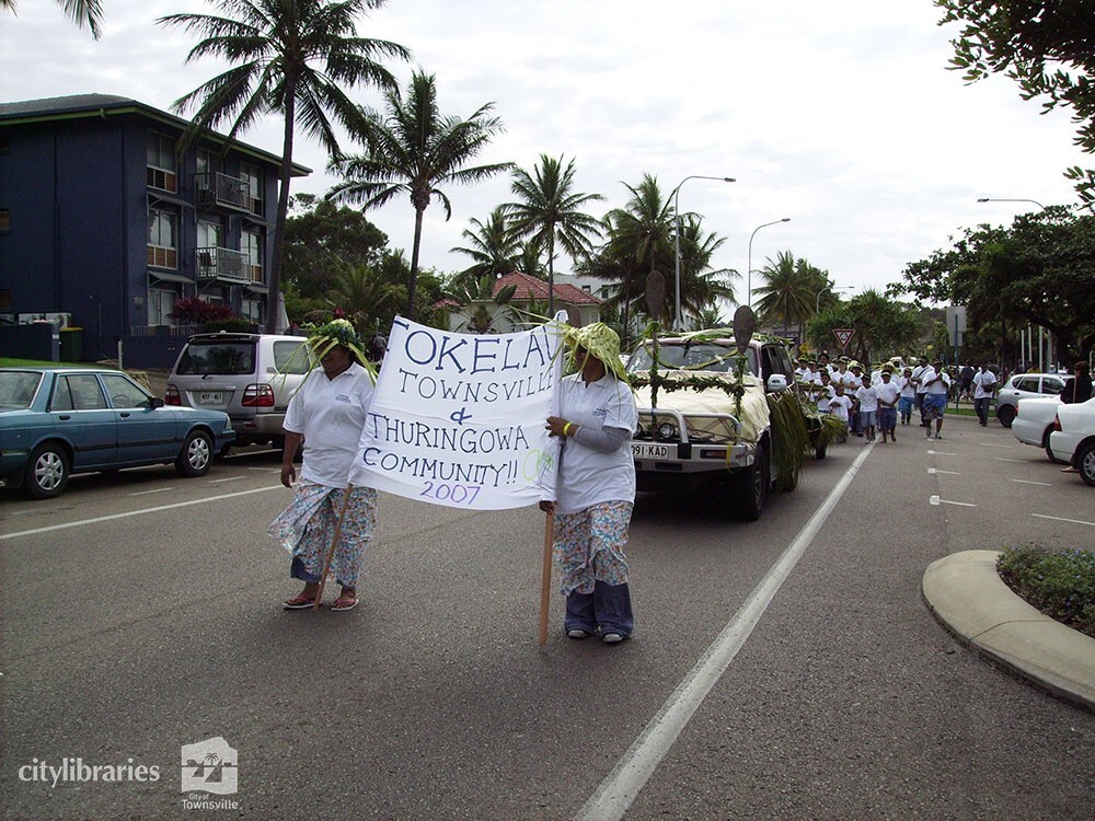 Tokelau Townsville &amp; Thuringowa Community in the Tropigo Carnival parade at Cultural Fest, The Strand, Townsville, 18 August 2007