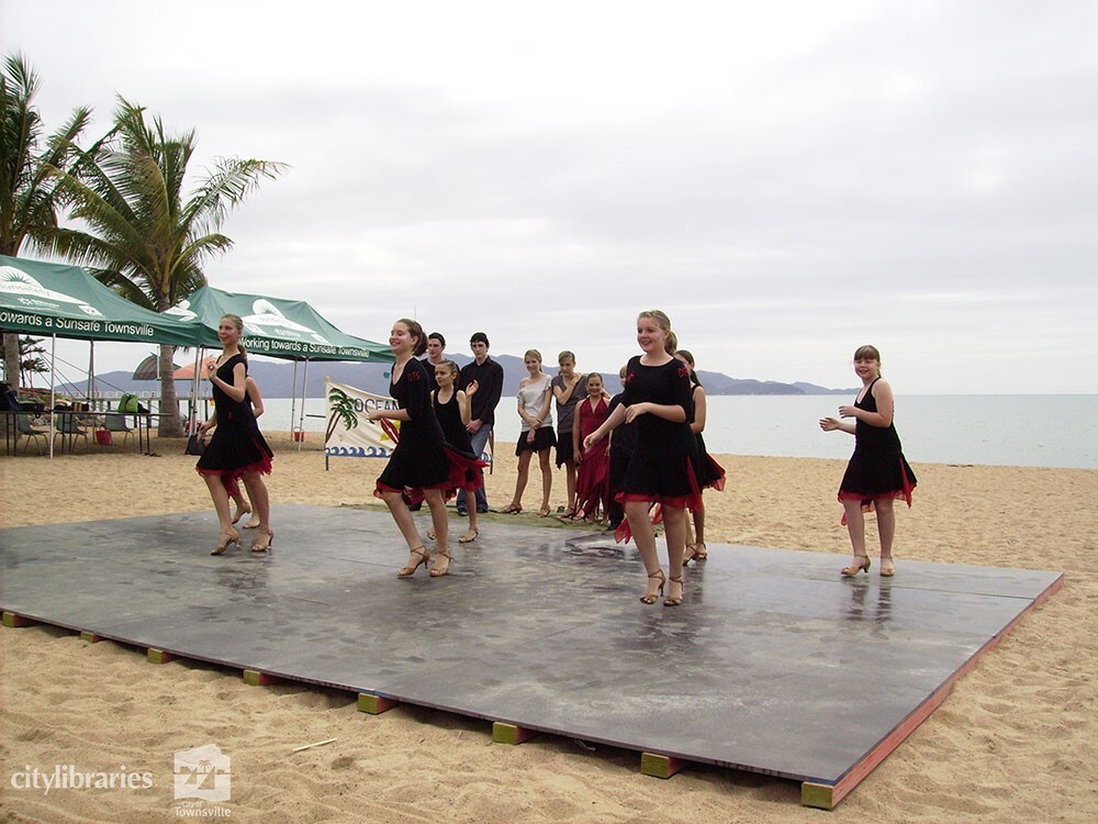Dancetime Studios at Cultural Fest, Strand Park, Townsville, 19 August 2007