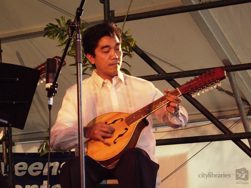 Filipino Australian Affiliation of NQ Rondalla at Cultural Fest, Strand Park, Townsville, 19 August 2007