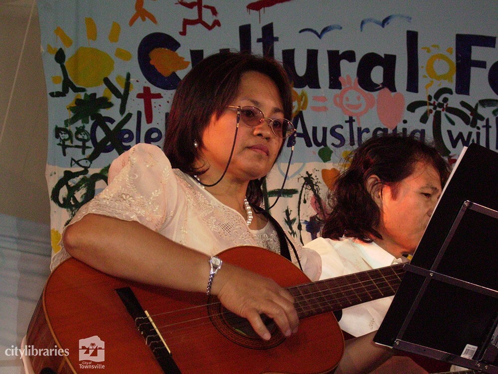 Filipino Australian Affiliation of NQ Rondalla at Cultural Fest, Strand Park, Townsville, 19 August 2007