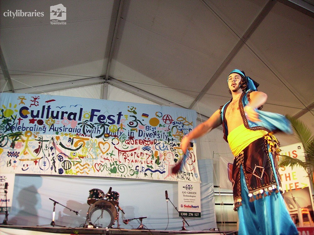 Macedonian Cultural Group at Cultural Fest, Strand Park, Townsville, 19 August 2007