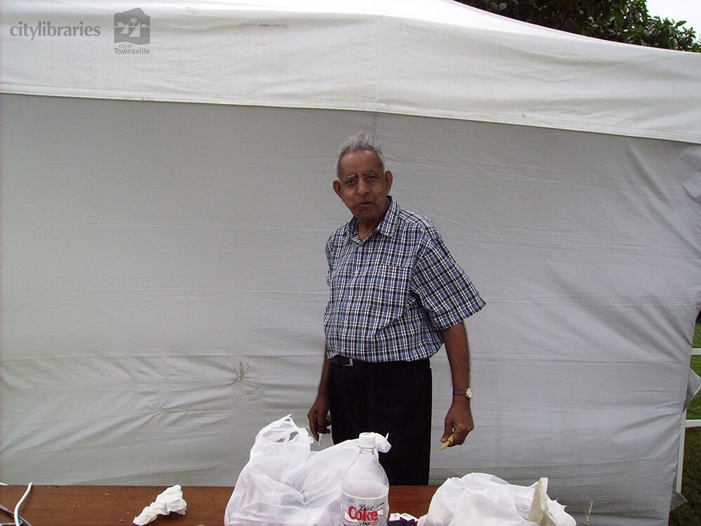 Lal Chand Wadhwa, volunteer at Cultural Fest, Strand Park, Townsville, 20 August 2007