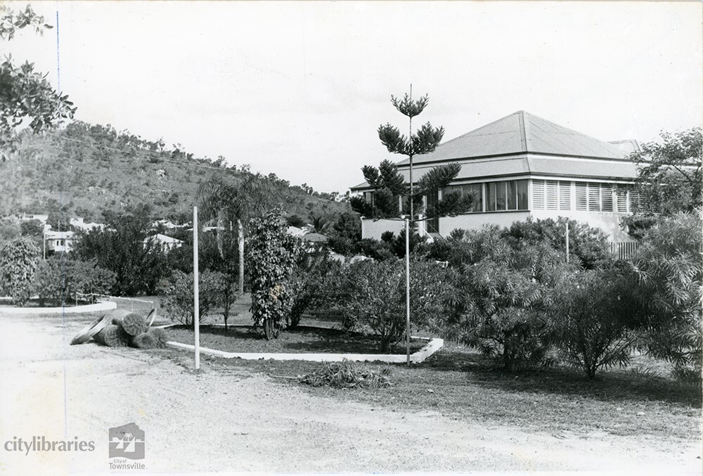 Caretaker's residence at the Belgian Gardens Cemetery, Evans Street, Belgian Gardens, Townsville, 1981