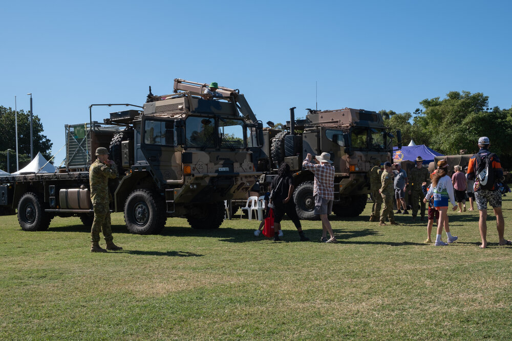 VP80 community day military displays, North Ward, Townsville, 16 August 2025