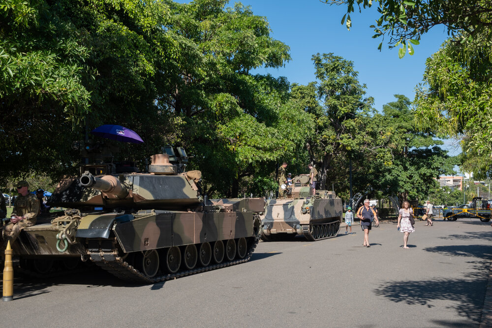 VP80 community day military displays, North Ward, Townsville, 16 August 2025
